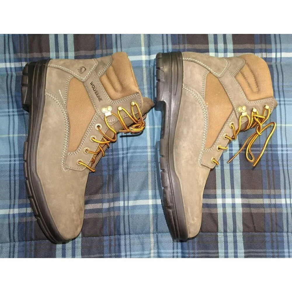 Wolverine Dura Shocks Slip/Oil Resistance Work Boots Size 12M NEW